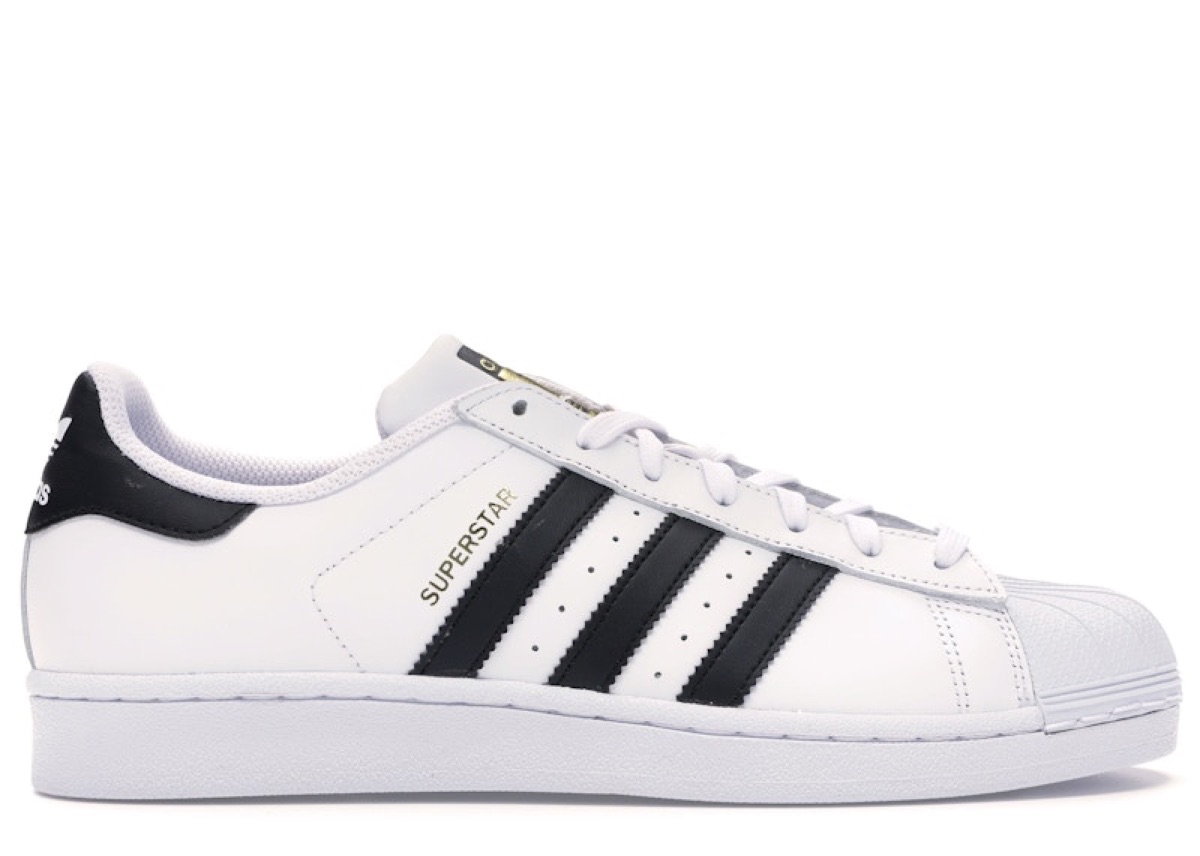 Adidas Superstar — Cloud White / Core Black — Adidas Superstar Leather