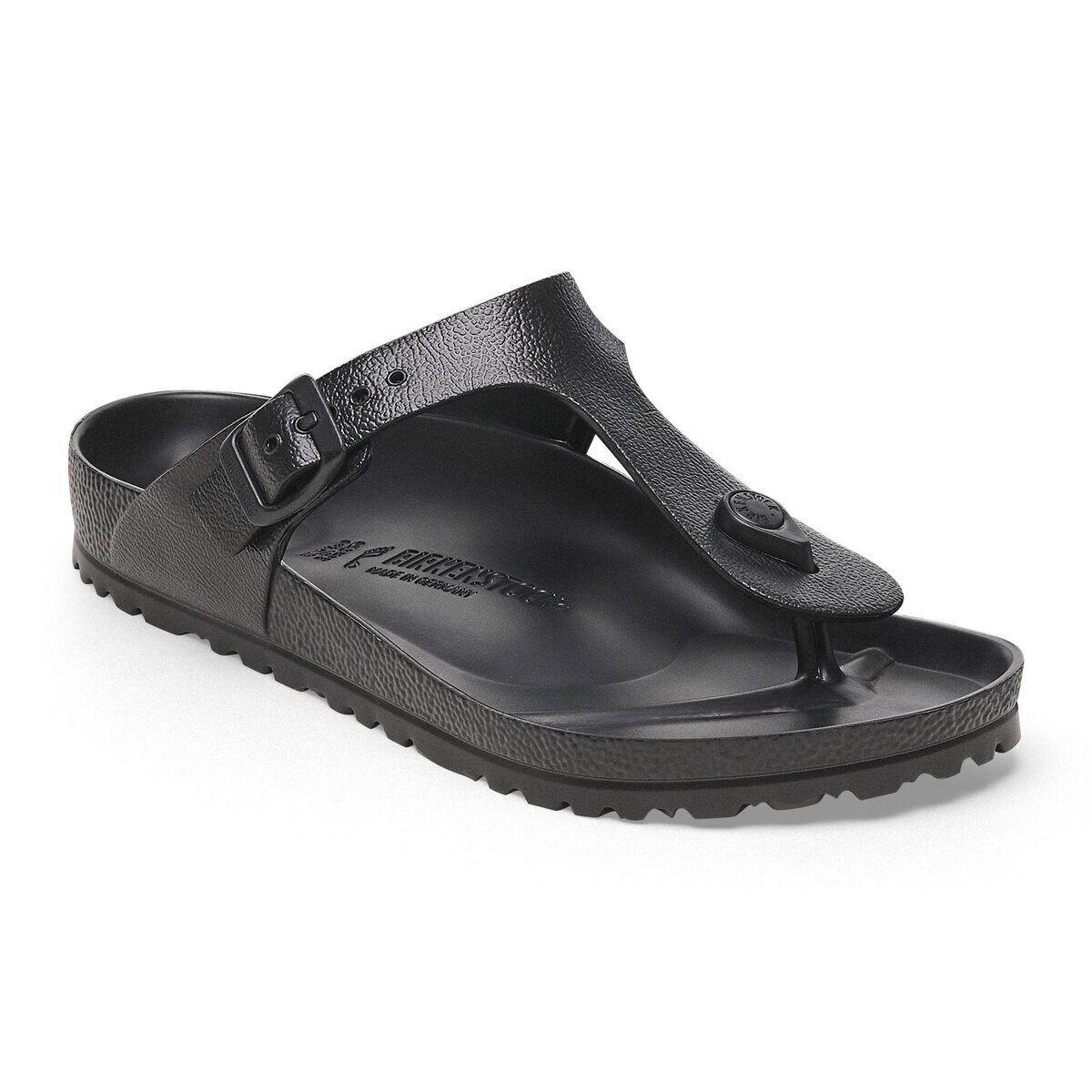 Birkenstock Gizeh Birko-Flor Nubuck Sandals — Brown — Birkenstock Gizeh Birko-Flor Nubuck