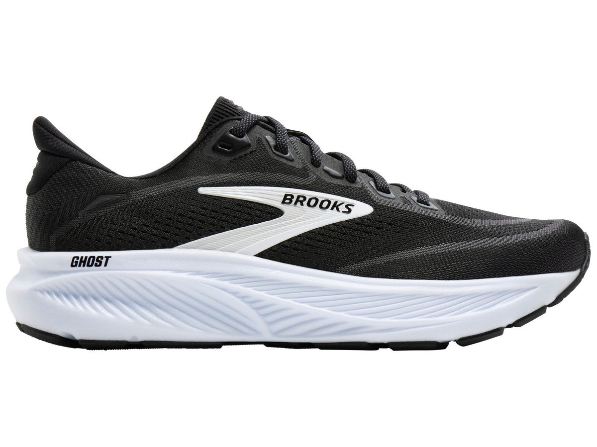 Brooks Ghost 18 — Black/Grey/White