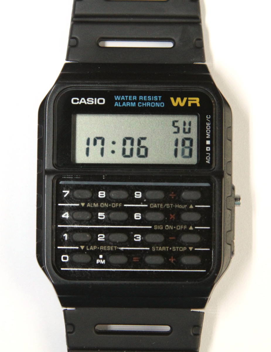 Casio CA-53W — The 'Back to the Future' Calculator — Casio CA-53W Resin