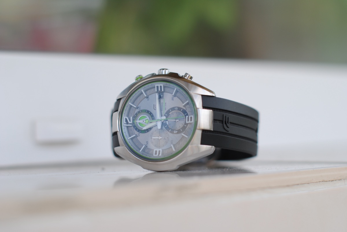 Casio Edifice EFR-529 — Steel Chrono — Casio Edifice EFR Stainless Steel