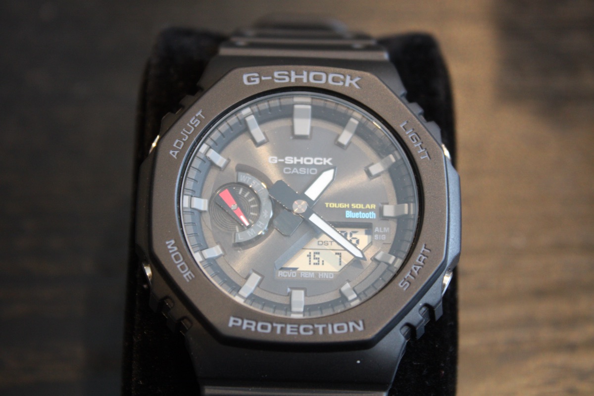 Casio G-Shock GA-2100-1A — 'CasiOak' All Black