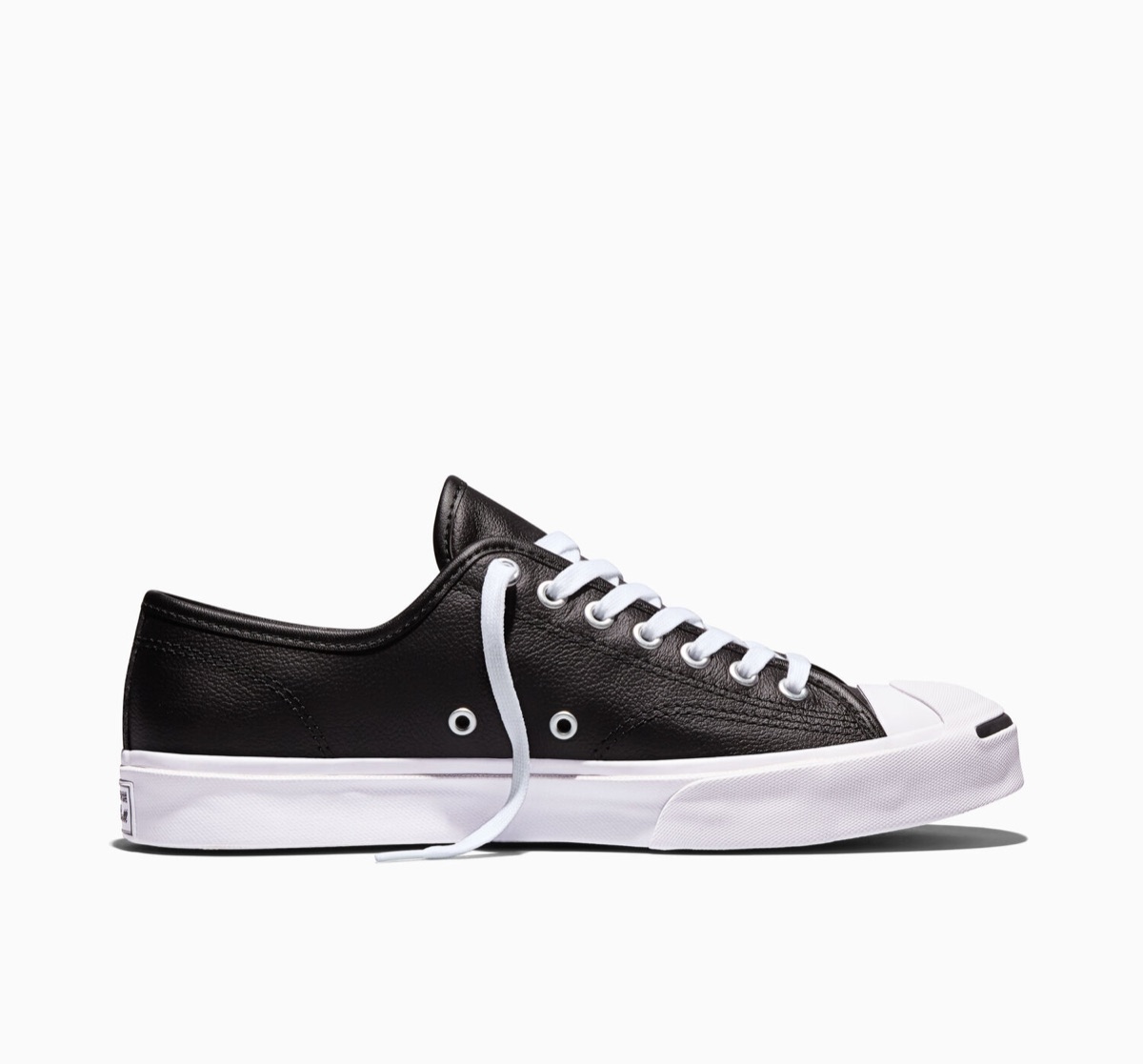 Converse Jack Purcell Leather — Black — Converse Jack Purcell Leather