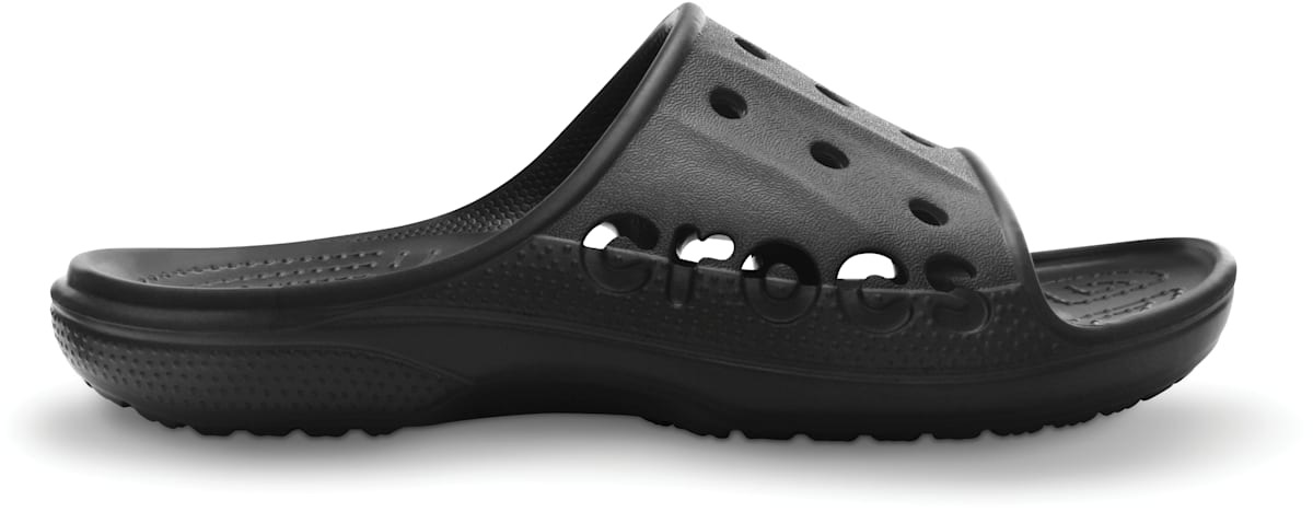 Crocs Baya Slide — Black — Crocs Baya Croslite
