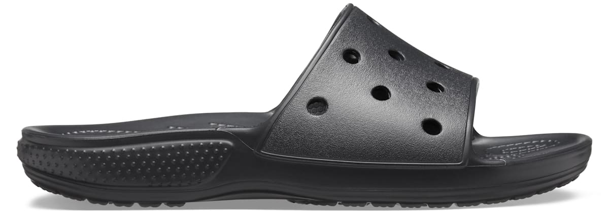 Crocs Classic Slide — Black — Crocs Classic Clog Croslite