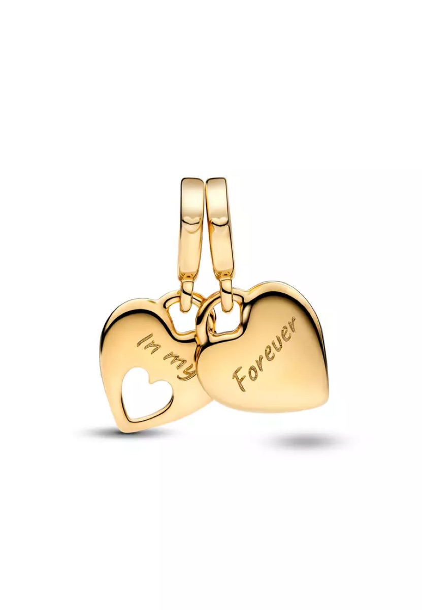 Pandora Knotted Hearts Clip Charm