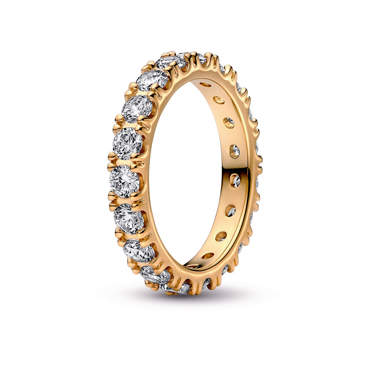 Pandora Sparkling Row Eternity Ring — Pandora Ring Sterling Silver with Cubic Zirconia