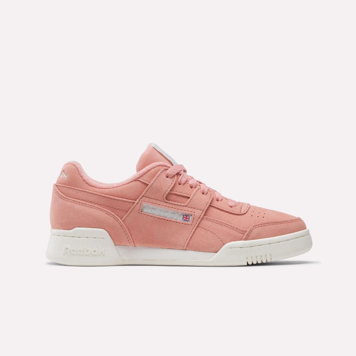 Reebok Workout Plus — Women's Gentle Pink — Reebok Workout Plus Leather