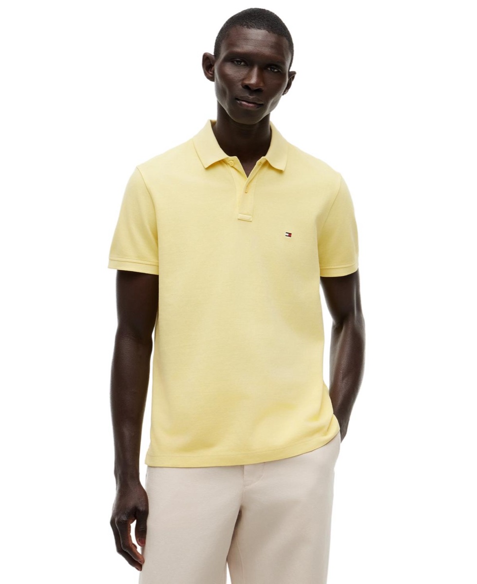 Tommy Hilfiger Garment-Dyed Polo - Citronella
