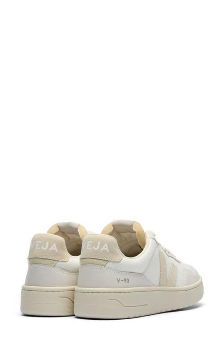 Veja V-90 — B-Mesh White / Pierre — Veja V-90 B-Mesh